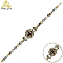 Gümüş Otantik Taşlı Biezik /Bileklik